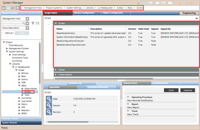 IBase Scripts Library