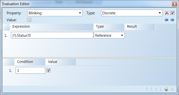 Settings for the Blinking Effect
